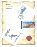 Puffin Majeur, Oiseau; Timbre Et Cachet Sur Env. Signée J.J. Tillard. Boisbriand 2008. FRAIS De POSTE (6996) - Briefe U. Dokumente
