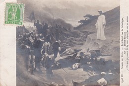 Salon De Paris LE CHRIST SUR LA MONTAGNE Débat-Ponsan+TP HELVETIA 5c Vert Guillaume Tell Non Oblit.(CHZ N°103 Satz 1907) - Jésus