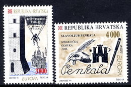 CROATIA 1994 Europa: Inventions  MNH / **.  Michel 274-75 - Croatie