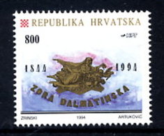 CROATIA 1994 Zora Dalmatinska MNH / **.  Michel 270 - Croazia