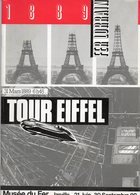 Tour Eiffel  1889  Musée Du Fer Jarville  21Juin 30 Septembre 1980 - Storia