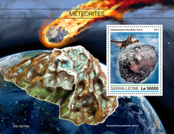 Sierra Leone. 2019 Meteorites. (0706b)  OFFICIAL ISSUE - Astronomy