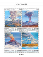 Sierra Leone. 2019 Volcanoes. (0707a)  OFFICIAL ISSUE - Volcanos