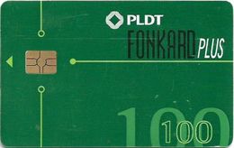 Philippines - PLDT (Chip) - Green Generic - Exp.30.09.2002, Chip Gem Red, Cn. GTD, 100₱, Used - Filippine