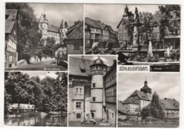 Schleusingen - S/w Mehrbildkarte 1 - Schleusingen