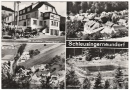Schleusingen Schleusingerneundorf - S/w Mehrbildkarte 1 - Schleusingen