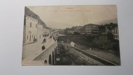 Delcampe - FOIX  Vue Sur L'Ariege Et Route De Tarascon - Foix