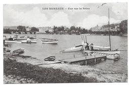 LES MUREAUX VUE SUR LA SEINE - CONVOYEURS - CPA YVELINES - OLLIVIER GAP - Les Mureaux