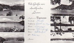 AK Klopeinersee - Grüße Von Schreibfaulen Leuten - Mehrbildkarte - 1951 (43049) - Klopeinersee-Orte