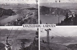 AK Kanzelbahn - Kärnten - Mehrbildkarte - 1953 (43054) - Ossiachersee-Orte