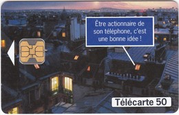 TC079 TÉLÉCARTE 50 - FRANCE TELECOM OUVRE SON CAPITAL - DEVENIR ACTIONNAIRE - Telecom