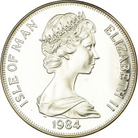 Monnaie, Isle Of Man, Elizabeth II, Crown, 1984, Pobjoy Mint, Proof, FDC - Eiland Man