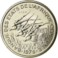 Monnaie, États De L'Afrique Centrale, 50 Francs, 1976, Paris, ESSAI, FDC - Gabun