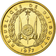 Monnaie, Djibouti, 10 Francs, 1977, ESSAI, SUP+, Bronze-Aluminium, KM:E4 - Dschibuti