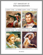 SIERRA LEONE 2019 MNH Napoleon Bonaparte M/S - OFFICIAL ISSUE - DH1933 - Revolución Francesa