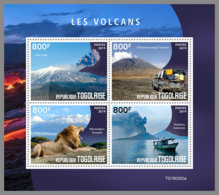 TOGO 2019 MNH Volcanoes Vulkane Volcans M/S - OFFICIAL ISSUE - DH1933 - Volcanos