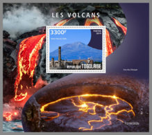 TOGO 2019 MNH Volcanoes Vulkane Volcans S/S - IMPERFORATED - DH1933 - Volcanos