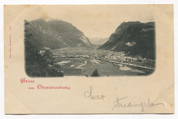 OBER DRAUBURG AUSTRIA, Year 1898 - Oberdrauburg