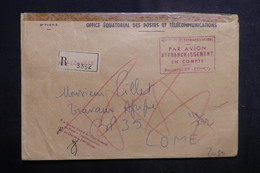 CONGO - Enveloppe Des PTT En Recommandé De Brazzaville Pour Lomé En 1963 , Voir Cachet De La Poste - L 40969 - Andere & Zonder Classificatie