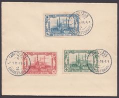Mi-Nr. 226/8, "Andrinopkle", 1923, Blankobrief, Sauber Gestempelt - Cartas & Documentos