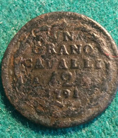 12CAVALLI 1791 - Two Sicilia