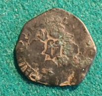 1 Tornese 1609 Filippo III° - Two Sicilia