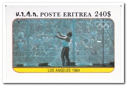 Eritrea 1984, Postfris MNH, Olympic Games - Eritrea