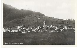 DALPE: Foto-AK ~1925 - Dalpe