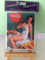 Plaque Magnet Pin - Coca-Cola - Neuf - Other & Unclassified