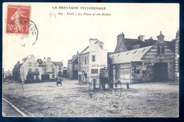 Cpa Du 22 Uzel La Place Et Les Halles     LZ9 - Loudéac