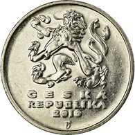 Monnaie, République Tchèque, 5 Korun, 2010, TTB, Nickel Plated Steel, KM:8 - Tchéquie