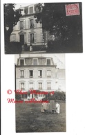 GAGNY 1906 - SEINE SAINT DENIS - POUR CORDIN PARIS - CARTE PHOTO LOT DE 2 - Gagny