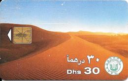 CARTE-PUCE-EMIRATS-GEM-30Dhs-1998-DESERT-DUNES-BE-RARE - Verenigde Arabische Emiraten