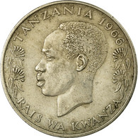 Monnaie, Tanzania, Shilingi, 1966, TB+, Copper-nickel, KM:4 - Tanzanía