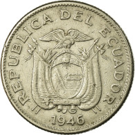 Monnaie, Équateur, Sucre, Un, 1946, TB+, Nickel, KM:78.2 - Equateur