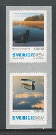 Sweden 2017. Facit # 3176-3177 SX1. My Stamp - National Mail Coil. Coil Pair Type 1 With Control # On Back. MNH (**) - Unused Stamps