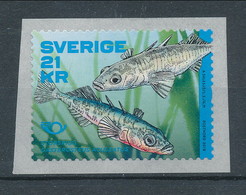 Sweden 2018. Facit # 3234. Coil. Fish In The Nordic Region, With Control # On Back. MNH (**) - Nuovi