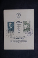 FRANCE - Vignette Des Eclaireurs De France Sur Document Avec Charcot En 1938 - L 41053 - Cartas & Documentos