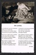 //  OUDE POSTKAART  DIE LORELEY - H.HEINE - Rheine