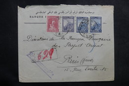 TURQUIE - Enveloppe En Recommandé Pour La France En 1926, Affranchissement Plaisant - L 41067 - Cartas & Documentos