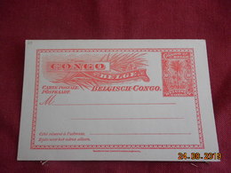 Entier Postal Du Congo Belge - Lettres & Documents