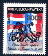 CROATIA 1993 Villefranche Mutiny MNH / **.  Michel 258 - Croacia