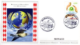 " PROGRAMME DES NATIONS UNIES POUR L'ENVIRONNEMENT PNUE " Sur Enveloppe 1er Jour De 2008. N° YT 2604. Parfait état - Milieubescherming & Klimaat