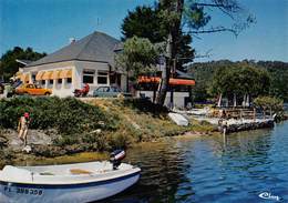 CAUREL - Restaurant Beau Rivage - Lac - Bateau "PL. 398 358" - Caurel