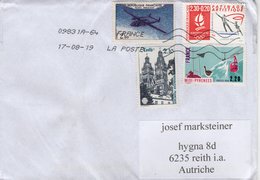 Auslands - Brief Von 49000 Angers 09831A Mit 6,60 Schöner Mischfrankatur Franc 2019 - 2018-2023 Marianne L'Engagée