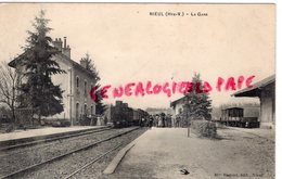 87-  NIEUL - LA GARE - EDITEUR MME RAGOUT 1907 - Nieul