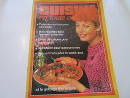 CUISINE En Toute Occasion - N°5 - 20 Pages + 4 Fiches Descriptives - Küche & Wein