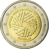 Latvia, 2 Euro, Présidence De L'UE, 2015, SUP, Bi-Metallic, KM:New - Latvia
