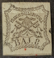 ROMAN STATES 1852 - Canceled - Sc# 9 - 8b - Kirchenstaaten