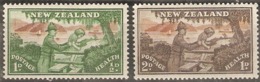 New Zealand  1946  SG 678-9  Health     Mounted Mint - Ongebruikt